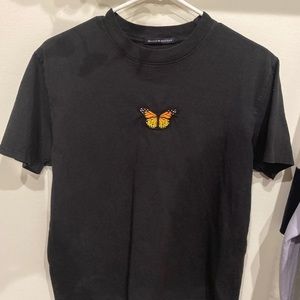 brandy melville butterfly tshirt